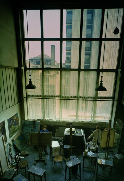 View of a Studio, built 1897-99 by Charles Rennie Mackintosh